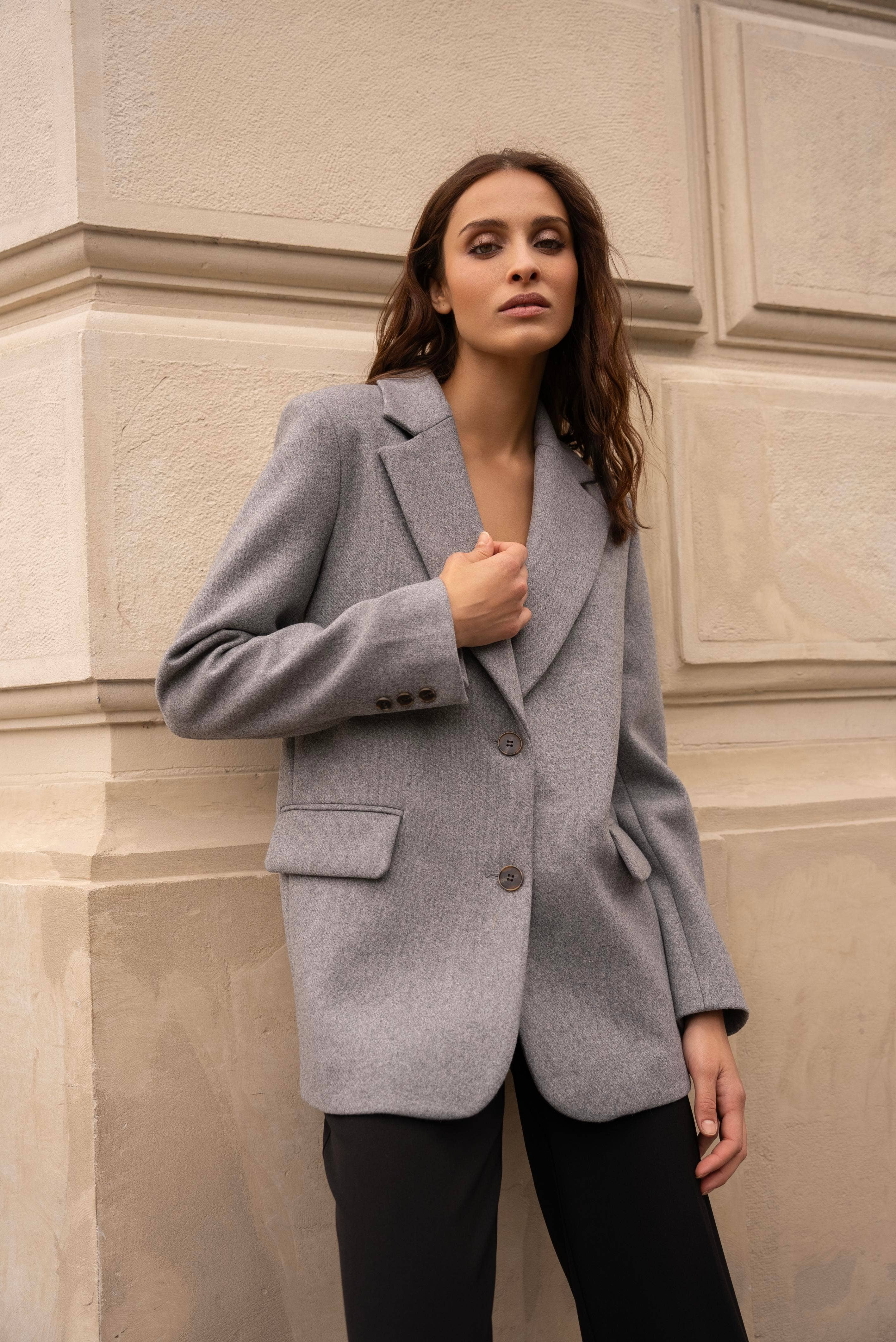 Veste blazer 1 gris