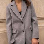 Veste blazer 3 gris