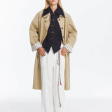 Cotton trench coat