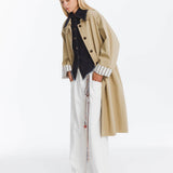 Cotton trench coat